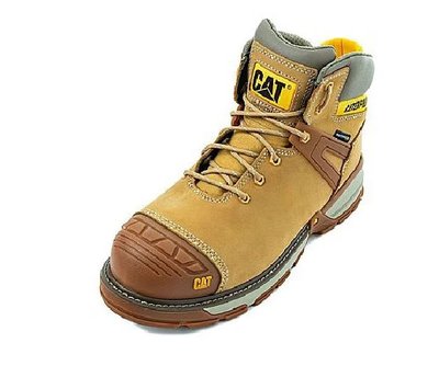 CAT 男鞋大黃靴工作鞋秋冬復古透氣耐磨休閒靴戶外工作鞋CA91196