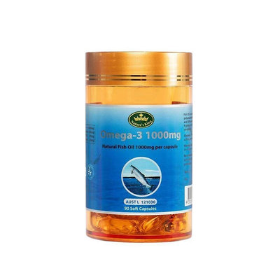 神馬小鋪～澳洲深海魚油omga3無腥味90粒高含量1000mg歐米伽3中老年保健進口