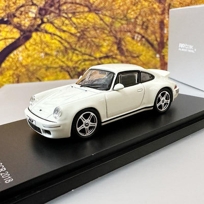 模型車 AR box 1:64 RUF Rodeo 保時捷經典鴨尾汽車模型車模911合金收藏