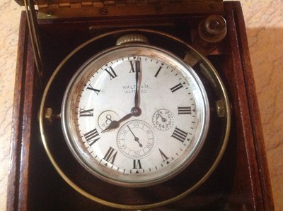 古董8日天文鐘, 非常稀有鐘錶, 船鐘