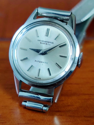瑞士萬國IWC自動機械古董女士小腕錶超美款！這是一塊約產自6