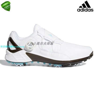 原裝正品 Adidas FW5557 男士高爾夫球鞋 輕便舒適BOA 2021年新款
