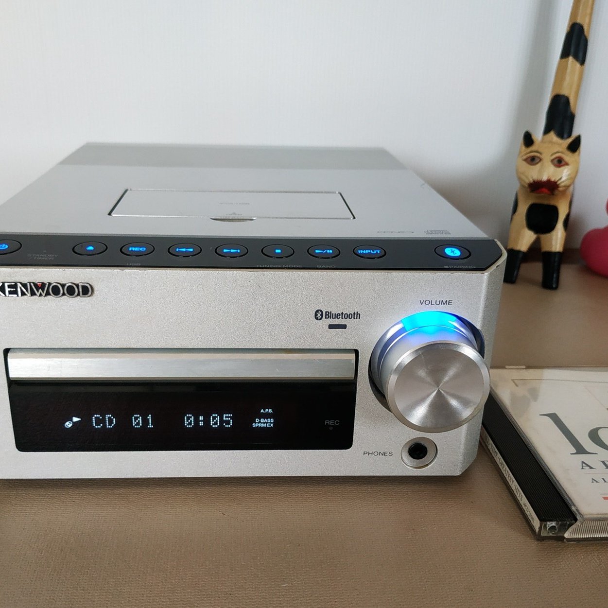 【日本原裝 中古良品 現貨】建伍 KENWOOD R-K531 K系列 CD Player 藍芽 微型迷你綜合擴大機