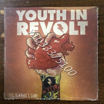 現貨CD YOUTH IN REVOLT LOVE IS A LIAR S GAME OM未拆 唱片 CD 歌曲【奇摩甄選】1379