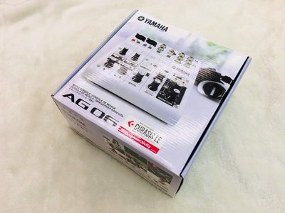 【老羊樂器店】現貨 Yamaha AG06 六軌混音器 直播錄音器 宅錄/直播/表演 Mixer
