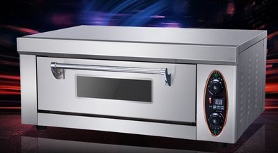 《宇煌》多功能石板烤箱 披薩電烤箱 單層商用烤爐專業麵包馬卡龍烘焙平爐