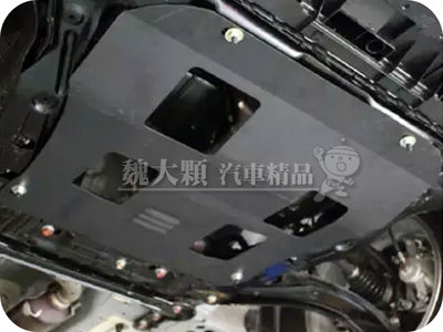 【魏大顆 汽車精品】TIIDA 4D(06-18)/TIIDA 5D(06-12) 鈦合金引擎下護板ー底盤護板 C11