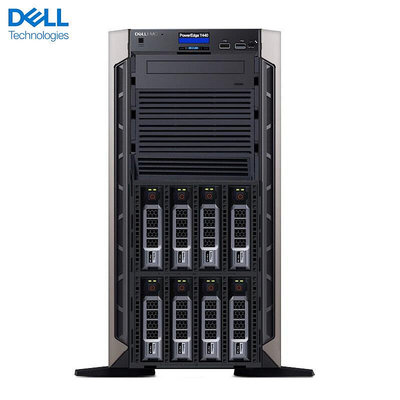 戴爾（DELL）T440塔式伺服器虛擬化用友數據庫 2顆4210R(2.4G/20核)128G記憶體/960G SSD+4T SATA*3/H730P-2G