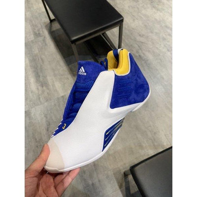 ADIDAS T-MAC 3 RESTOMOD 白 藍 黃 麂皮 籃球鞋 男鞋 GY0267