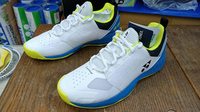 總統網球(自取可刷國旅卡)2024 Yonex POWER CUSHION LUMIO 4 藍白配色 網球鞋