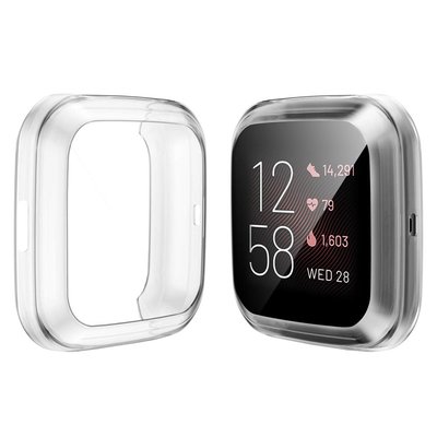 【PC透明殼】Fitbit Versa 2 智慧手錶全包保護殼 清水套 矽膠套 TPU