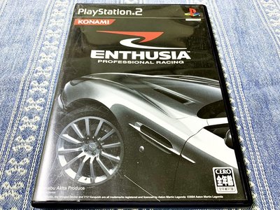 幸運小兔 PS2 狂熱實感賽車 Enthusia Professional Racing 日版 A2
