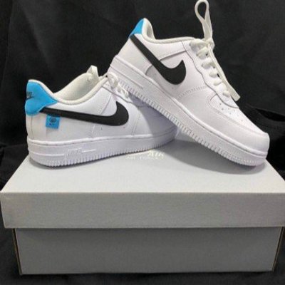 【正品】Nike Air Force 1 Worldwide （GS）藍白  CN8533-100潮鞋