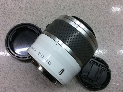 [保固一年] [高雄明豐] Nikon 1 30-110mm f3.5-5.6 功能都正常 便宜賣