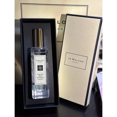 Jo malone 新款金蓋英國梨與小蒼蘭經典香水30ml