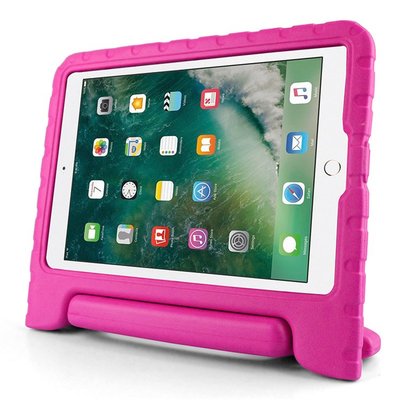 小胖醫療級矽膠 2018 iPad 9.7吋 EVA矽膠手提平板保護套 A1822 A1893 支架功能 兒童防摔平板套