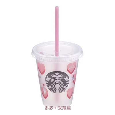 【現貨】㊣ Starbucks 星巴克 2020～心心相印情人物語 Kiara TOGO冷水杯💗粉色女神 環保杯隨行杯