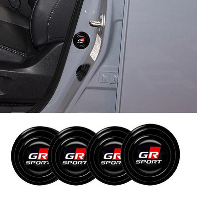 新款推薦 GR Sport 汽車門防震墊 引擎蓋後備箱靜音墊 車門保護墊 靜音 防震 美觀 裝飾Toyota 威馳 卡羅