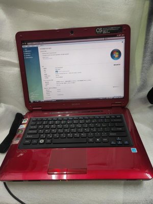 零件機 報帳機 銷帳機 SONY VAIO VGN-CS36TJ 筆電 鍵盤故障 買斷不退換貨