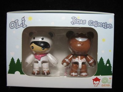 OLi Bear - OLi Gingerbread Bear - 薑薑 + 貪貪 公仔 - 601元起標  F-箱
