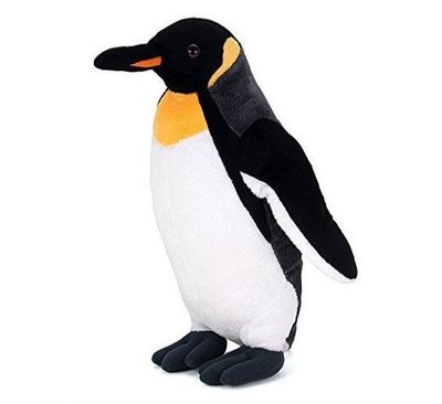 6050A 日本進口 限量品 可愛南極動物國王企鵝絨毛娃娃 企鵝玩偶海洋動物絨毛擺件裝飾品擺設品送禮禮物