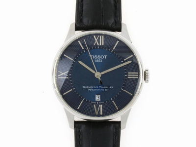 【JDPS 久大御典品 / 名錶專賣】TISSOT錶天梭 T-Classic系列 藍面 編號S6871