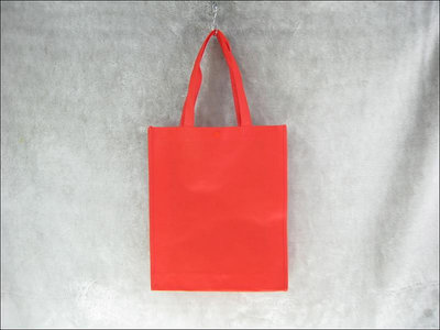 不織布環保袋(30*36*9)-BAG-010 大紅色