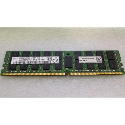 SK 現代  16G DDR4 PC4-2133P 2133 ECC REG伺服器記憶體條