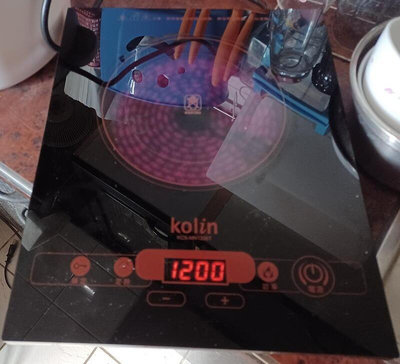 ╭✿㊣ 二手 KOLIN 歌林觸控式微晶電陶爐【KCS-MN1206T】適合各種鍋具 單身/冬天/火鍋泡麵必備 $899  ㊣✿╮