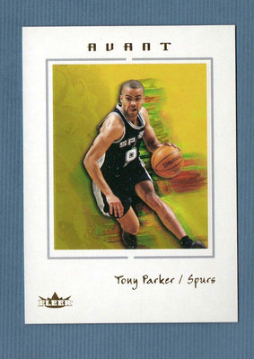 NBA  2004 FLEER AVANT  Tony Parker球員卡 #53