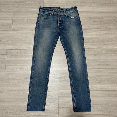 Levi's levis 501S 34268-0007 W29 L32 淺藍刷色窄版牛仔褲 505C 512