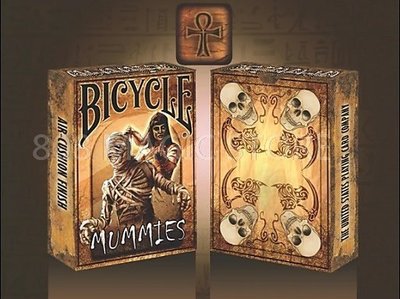 [808 MAGIC]魔術道具 Bicycle Mummies Playing Cards