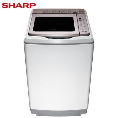 【晨光電器/本月促銷】SHARP 夏普【 ES-SDU17T  】 超震波變頻洗衣機 17kg  另有SF150ZCV
