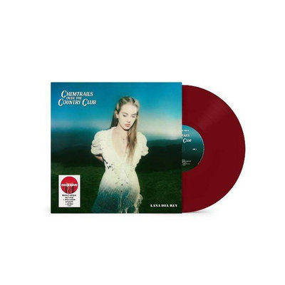 only懷舊 現貨打雷飛機云Lana Del Rey Chemtrails紅膠target黑膠唱片LP
