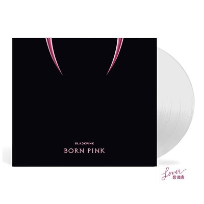 現貨 BLACKPINK 正規二輯 BORN PINK 限量透明黑膠唱片 LP
