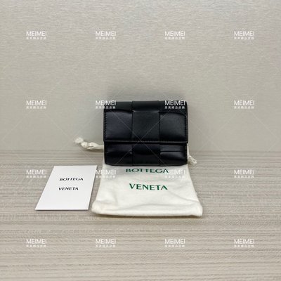 30年老店 現貨 BOTTEGA VENETA TRI-FOLD ZIP WALLET 三折式 短夾 皮夾 大格 黑色 651372 BV
