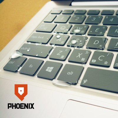 『PHOENIX』ASUS X555LF 專用 超透光 非矽膠 鍵盤保護膜