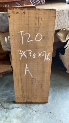 【緬甸柚木 -台光柚木】直紋料T20 原木 樓梯踏板 家具 實木 層板 集成材 拼板 半價 起標