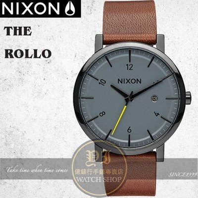 NIXON 實體店The Rollo簡約時尚腕錶A945-017公司貨/極限運動/禮物