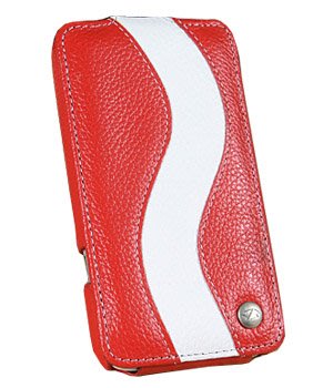 【Melkco】出清現貨下翻紅白S型HTC宏達電 Sensation XL 4.7吋真皮皮套保護殼保護套手機套