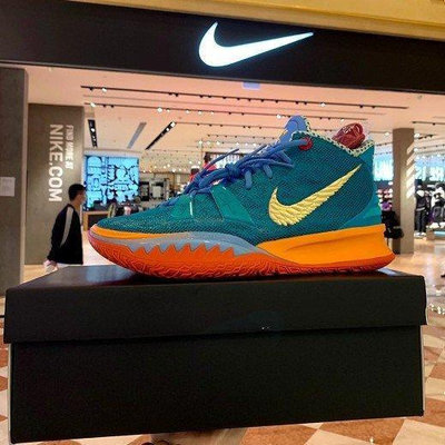 Nike Kyrie 7 Horus EP 藍橙 籃球 CT1137-900慢跑鞋【ADIDAS x NIKE】