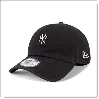 【ANGEL NEW ERA】NEW ERA CASUAL CLASSIC MLB NY 洋基 經典黑 小標 軟板 老帽