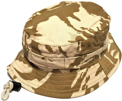 英軍公發 闊邊帽 奔尼帽 DPM 沙漠迷彩 短帽沿款 全新