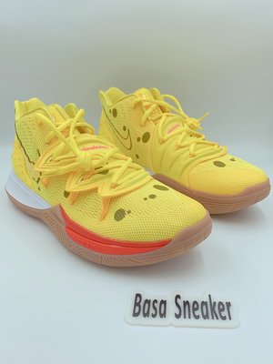 Nike KYRIE 5 SBSP EP SpongeBob CJ6950-700 海綿寶寶 黃