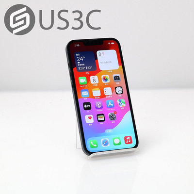 【US3C-桃園春日店】公司貨 蘋果 Apple iPhone 13 128G 午夜 臉部辨識 A15仿生晶片 二手手機  UCare保固6個月