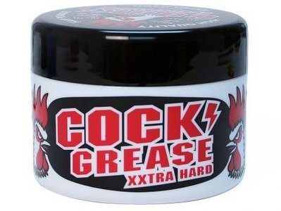 香親香愛～～Cool Grease Cock 公雞 超強黏水洗式髮油 XXTRA HARD 髮蠟 公雞膠 髮膠 87g