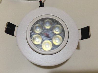 LED崁燈 3W 6晶.可調角度.崁孔7cm-7.5cm 白光黃光 晶芯台灣 含變壓器 全電壓 LED燈泡