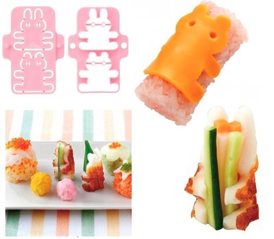 ❤Lika小舖❤日本製 貝印正版 可愛粉紅兔 起司 火腿 魚板 黑輪 餅乾 模型
