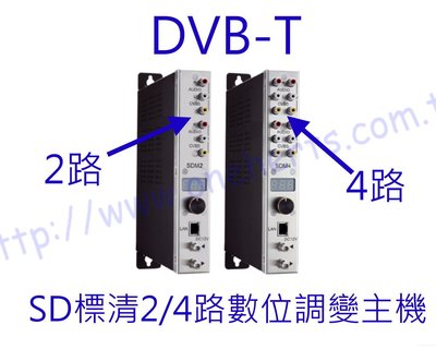 DT-2 DVB-T 2路調變器 2合一 標準畫質輸出 混波器 頻道產生器 飯店旅館增加頻道 限制級頻道 共同天線