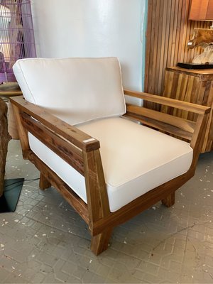 老柚木單人沙發- Denzil Lounge Chair